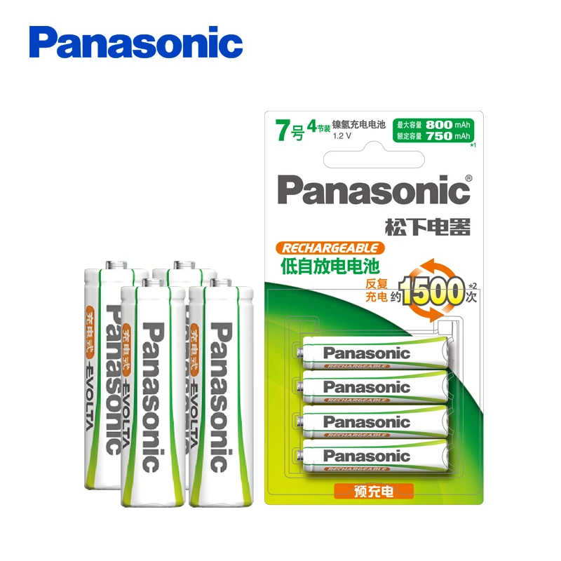Аккумуляторная батарея Panasonic 4 шт./упак. AAA Ni MH 1 2 в предварительно заряженные