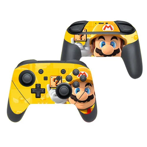 YSNSP0084 Супер Марио виниловая наклейка на кожу наклейка для nintendo Switch Pro контроллер геймпад джойпад нанд переключатель Pro наклейка на кожу s - Цвет: YSNSP0084