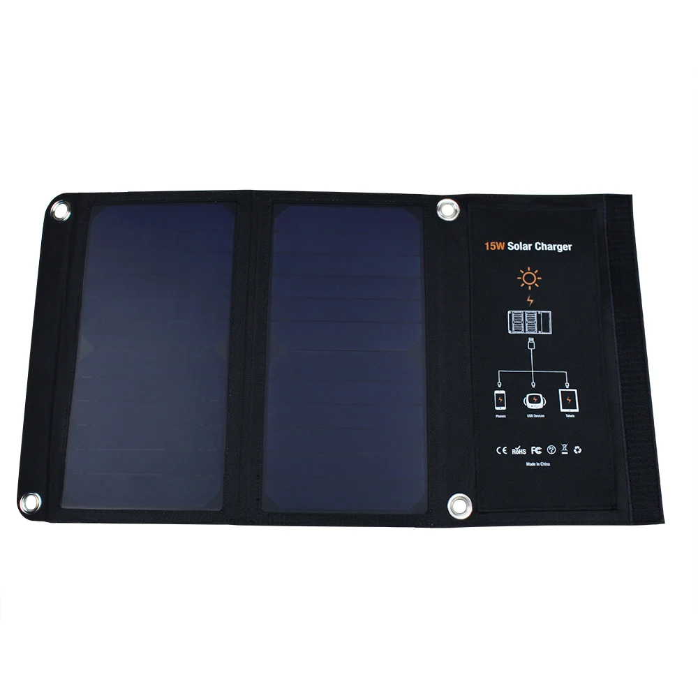 Зарядное устройство SunPower для солнечных батарей 15 Вт 5 В 2 А устройства с USB выходом