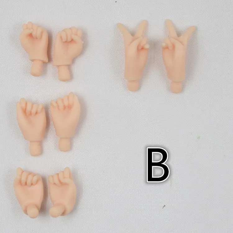 handB Fortune Day body 8,5 дюймов для 12 дюймов шарнирная кукла Blyth DIY устойчивый шеи завод Blyth - Цвет: handB