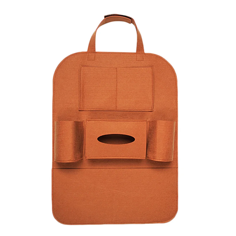 

Hot Car Storage Bag Universal Seat Back Organizer Felt Backseat Storage Bag Multi-pockets Tidying JLD