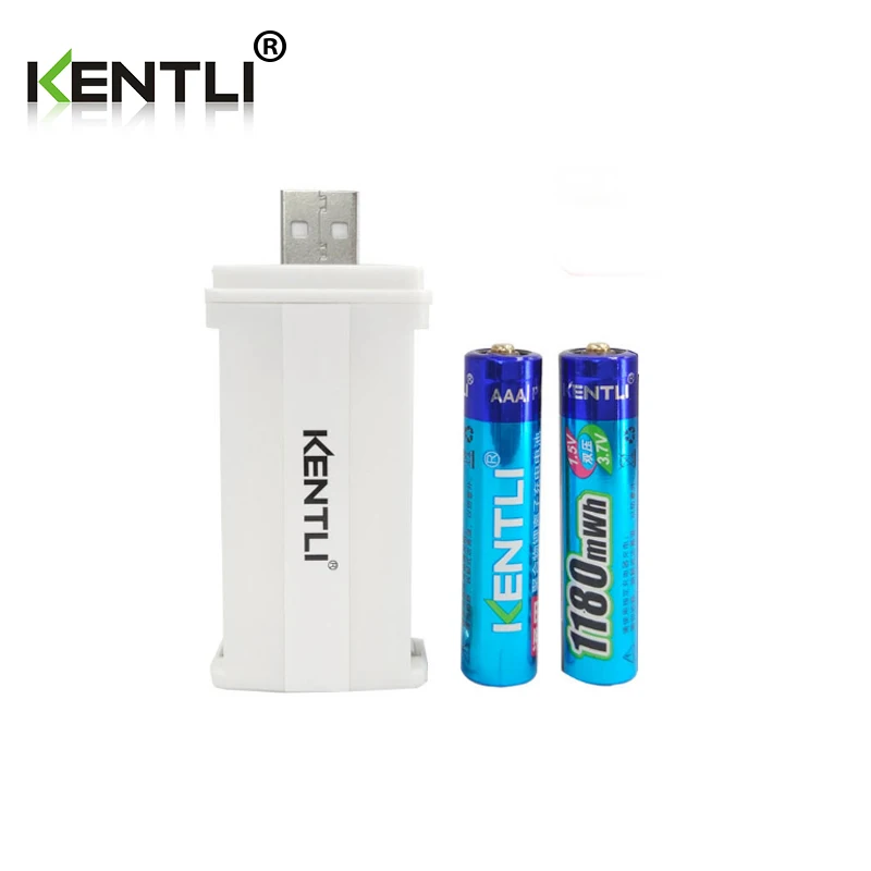 2 шт. перезаряжаемые литий ионные батарейки AAA 1 5 В МВт/ч|rechargeable battery|battery abatteries