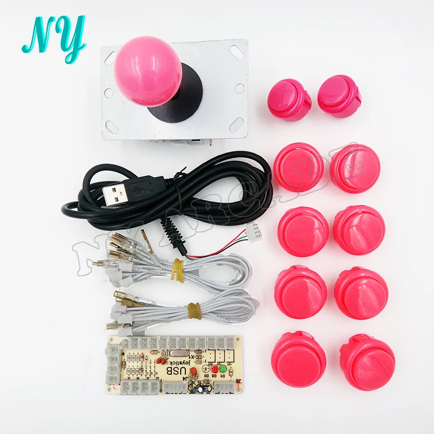 Аркадный джойстик DIY Kit нулевой задержкой Аркады набор usb-датчик для ПК Arcade копия