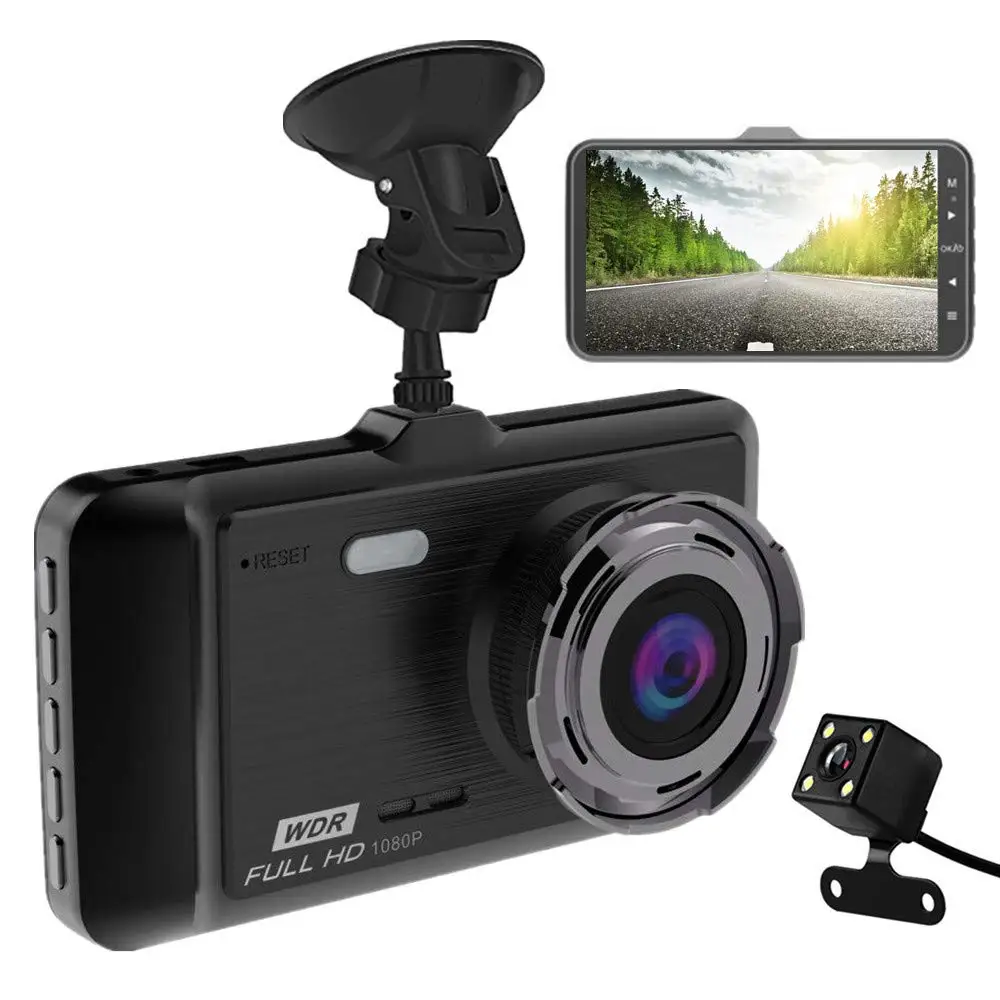 Bajotien Dash Cam 1080 P Full HD Видеорегистраторы для автомобилей приборной панели Камера
