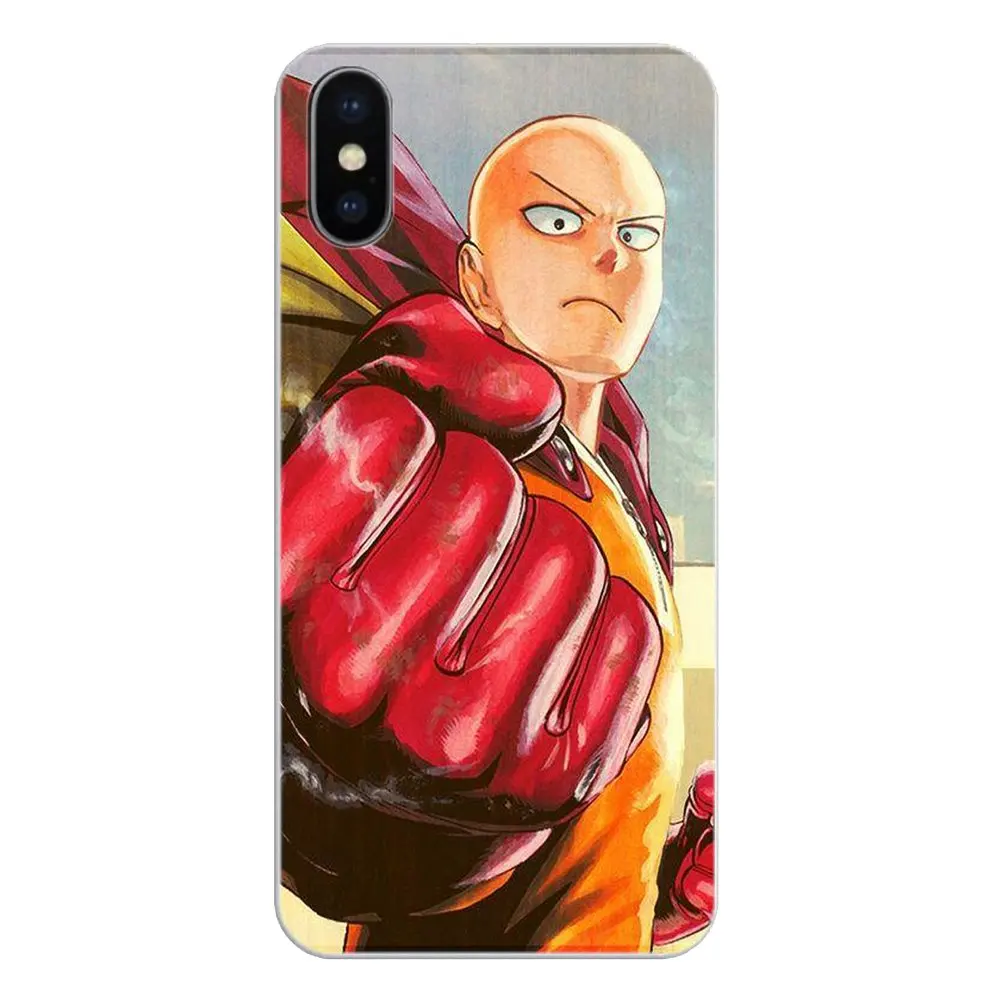 Soft Case Cover For iPhone XS Max XR X 4 4S 5 5S 5C SE 6 6S 7 8 Plus Samsung Galaxy J1 J3 J5 J7 A3 A5 Anime Bleach One Punch Man |