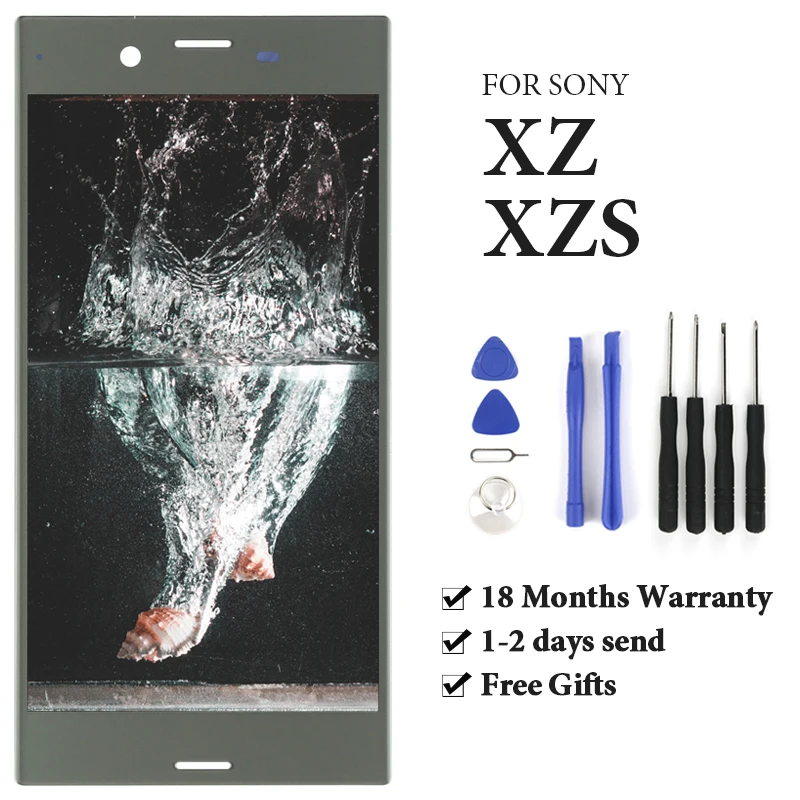 

For Sony Xperia XZ F8331 F8332 LCD Display Digitzer Assembly Phone Spare Parts For Sony Xperia XZS G8231 G8232 LCD Touch Screen