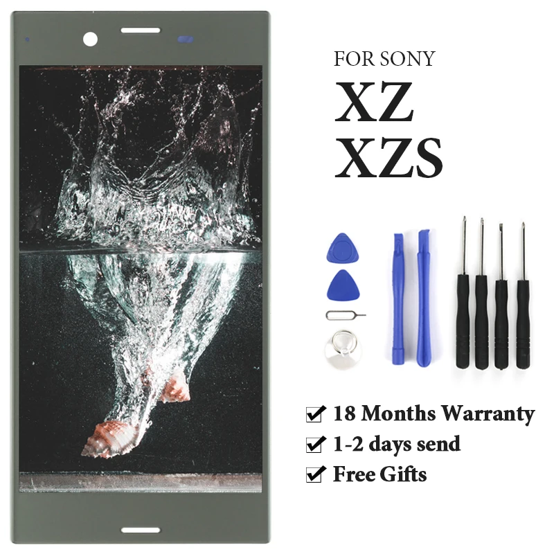 ЖК дисплей для Sony Xperia XZ F8331 F8332 дигитайзер в сборе запасные части XZS G8231 G8232