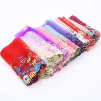 1 meter colorful elastic lace fabric stretch 18 20cm wide lace trim stretchy diy craft for sewing embroidered lace trim clothing