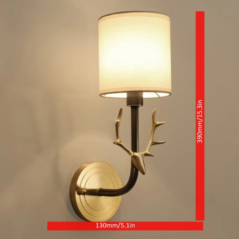 Супер яркая новинка полностью медная американская голова оленя стильная