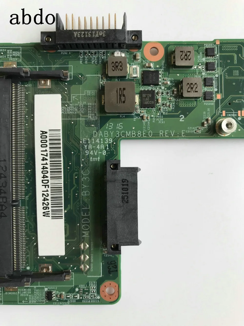 Toshiba satellite L840 C845 L800 материнская плата для ноутбука DDR3 DABY3CMB8E0 A000174140 HD7670M 1