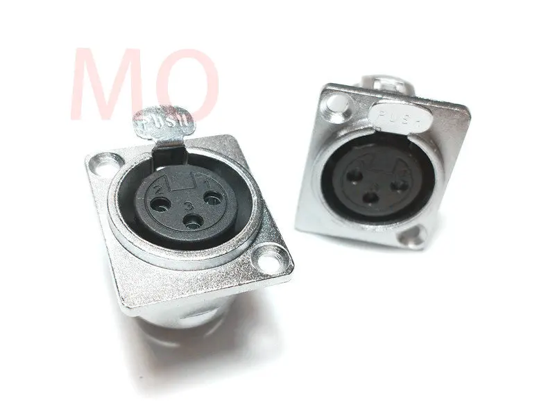 200 шт. 3pin XLR гнездовой адаптер для микрофона|adapter microphone|adapter femaleadapter xlr |