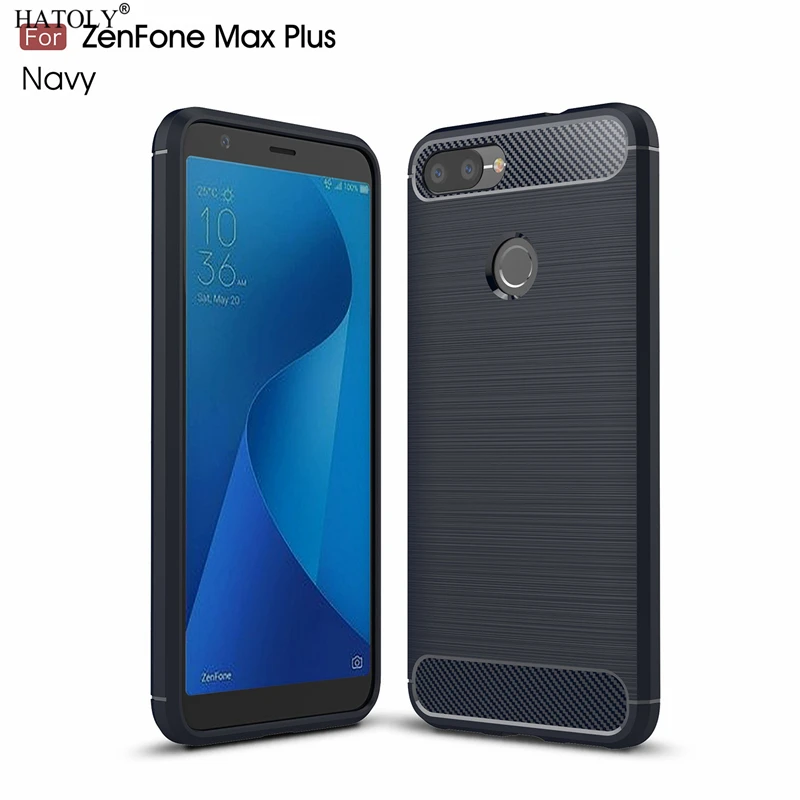 HATOLY чехол для Asus Zenfone Max Plus ZB570TL M1 X018DC Мягкий ТПУ Матовый прочный силиконовый