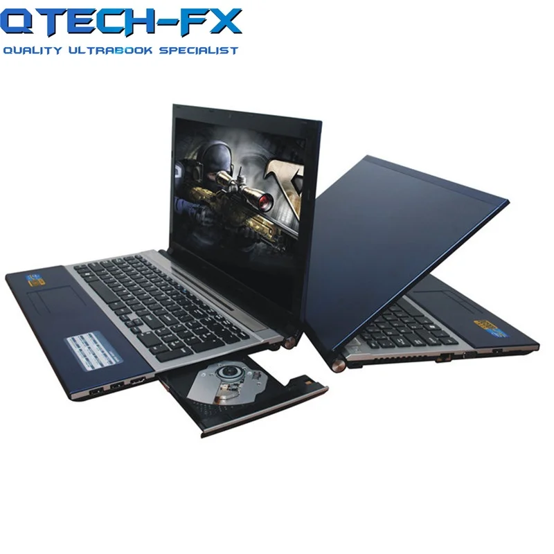 15.6" Ultrabook 8GB RAM SSD 256GB 512GB Metal CPU Intel Core i7 Games PC Business School Arabic AZERTY Spanish Russian Keyboard
