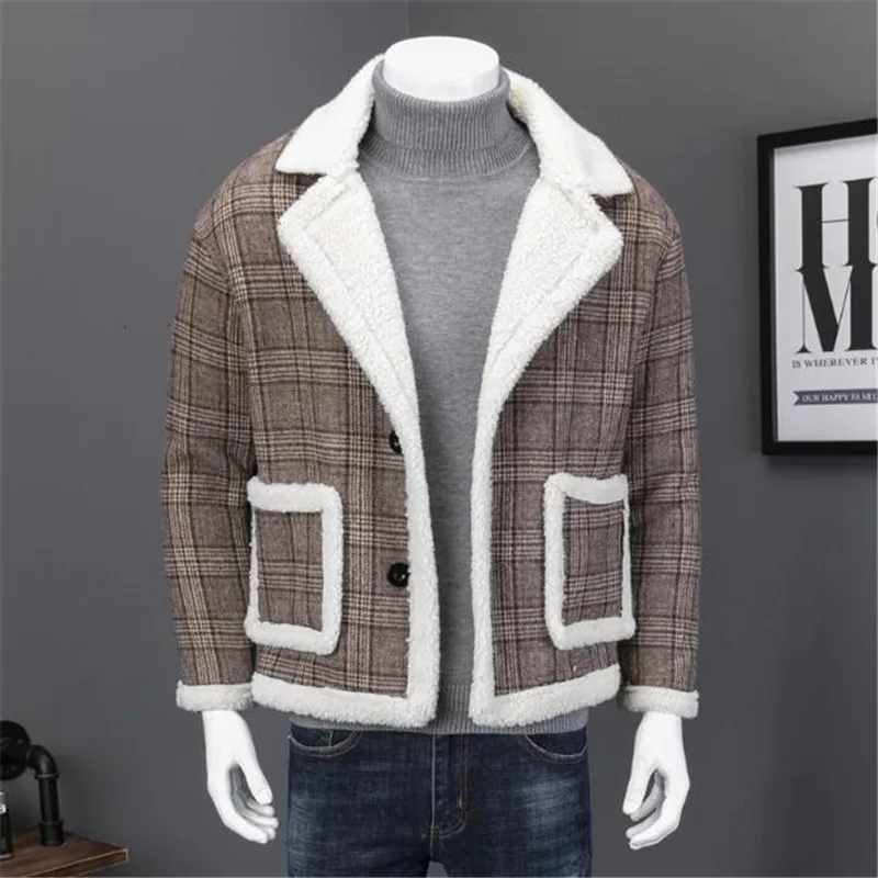 Брендовая модная кашемировая куртка 2019 зимние парки клетчатые Дизайнерские
