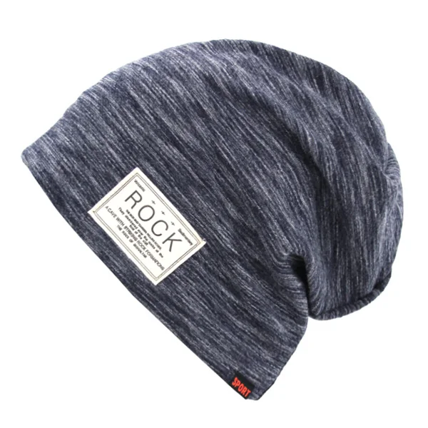 navy Xlamulu Fashion Skullies Beanies Hat Women Winter Hats For Men Caps Male Warm Baggy Bonnet Mask Autumn Men Beanie Knitted Hat - Цвет: navy