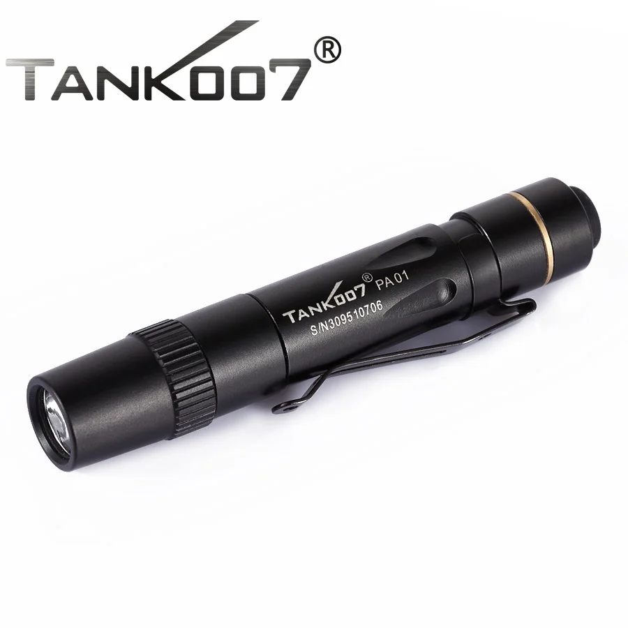 TANK007 PA01 OSRAM Cree светодиодный карманный мини-фонарик Перезаряжаемые ручка светильник 1-режим linterna caneta медико AAA Батарея