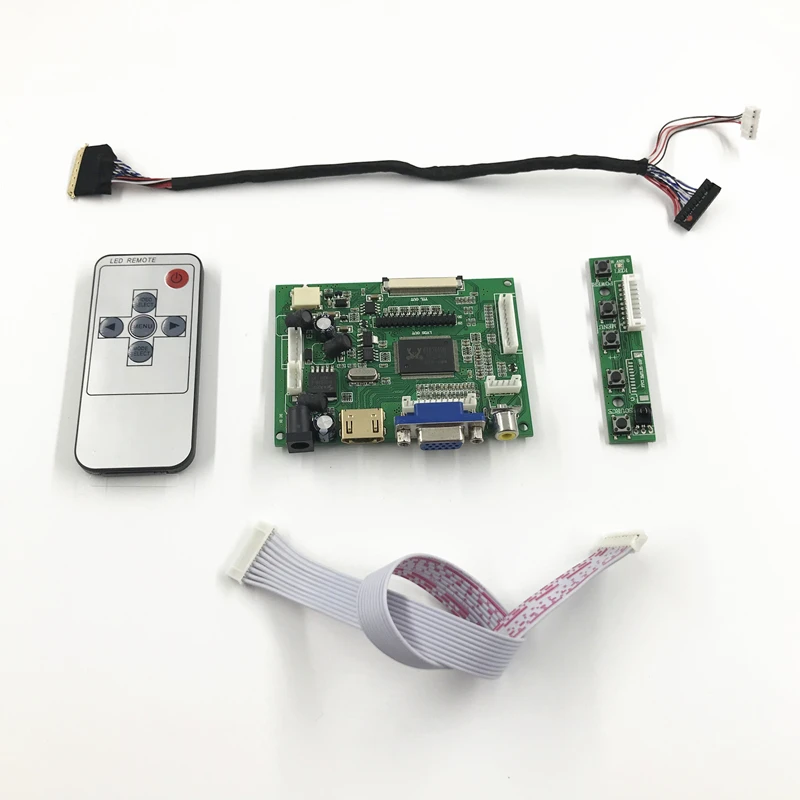 RTD2660 Универсальный VGA 2AV совместимому с HDMI ЖК дисплей плата контроллера для 10 1 inch