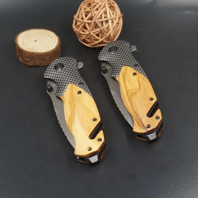 Складной нож для выживания охоты тактический походные боевые карманные ножи с