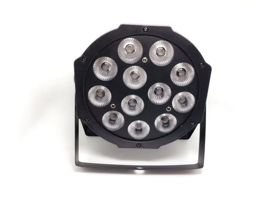 Светодиоды Par 12x12 W RGBW 4 в 1 LED di Lusso 8 Canali DMX Flat dj dmx luci светодиода/лот | Лампы и