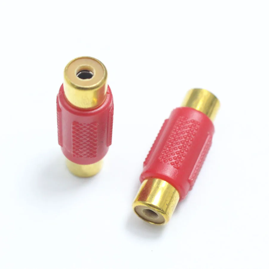 2 шт./лот RCA Мама-мама разъем позолоченный удлинитель AV Audio | Обустройство дома