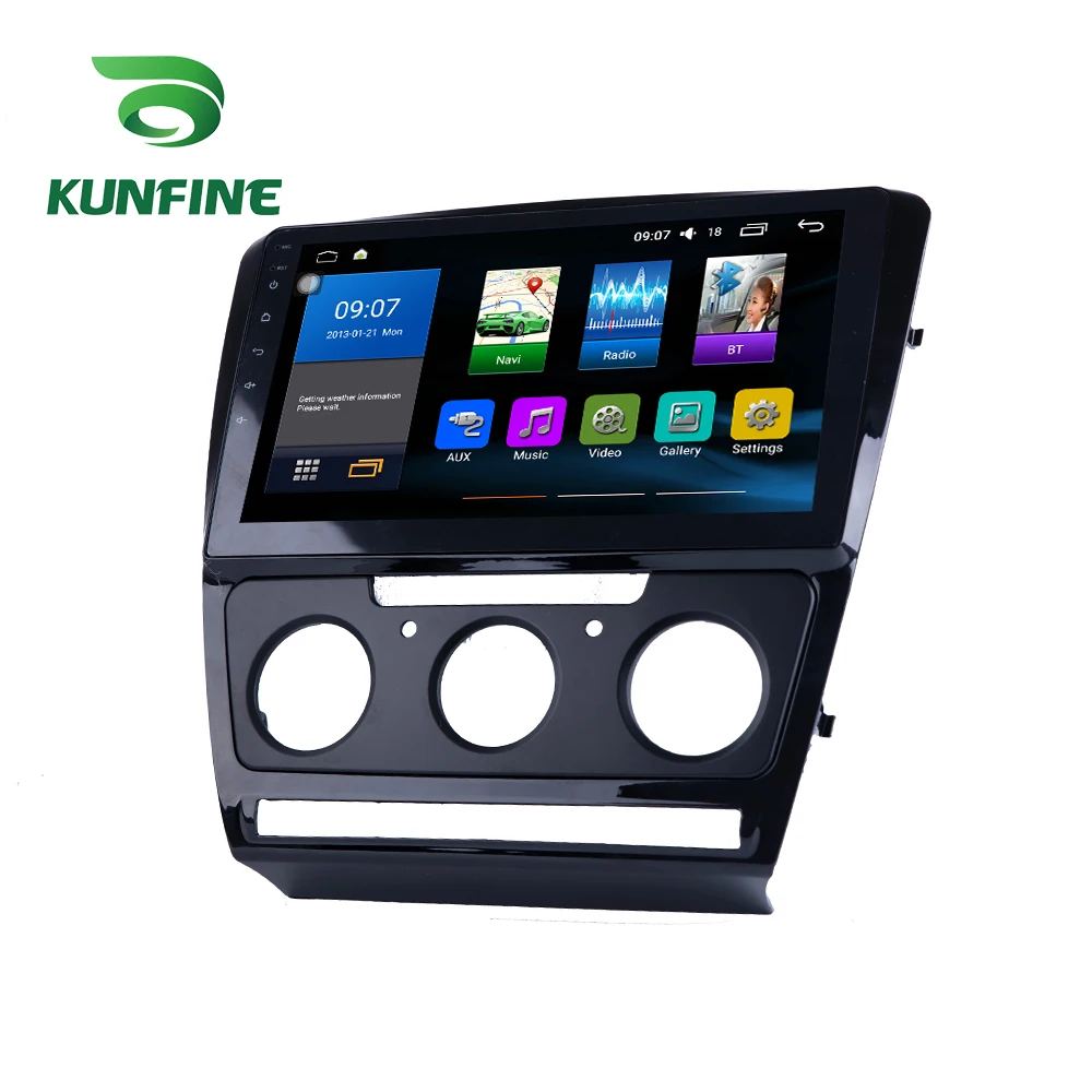 Восьмиядерный 1024*600 Android 8,1 автомобильный DVD gps навигационный плеер Deckless автомобильный стерео для Skoda Octavia 2007-2013 радио головное устройство wifi