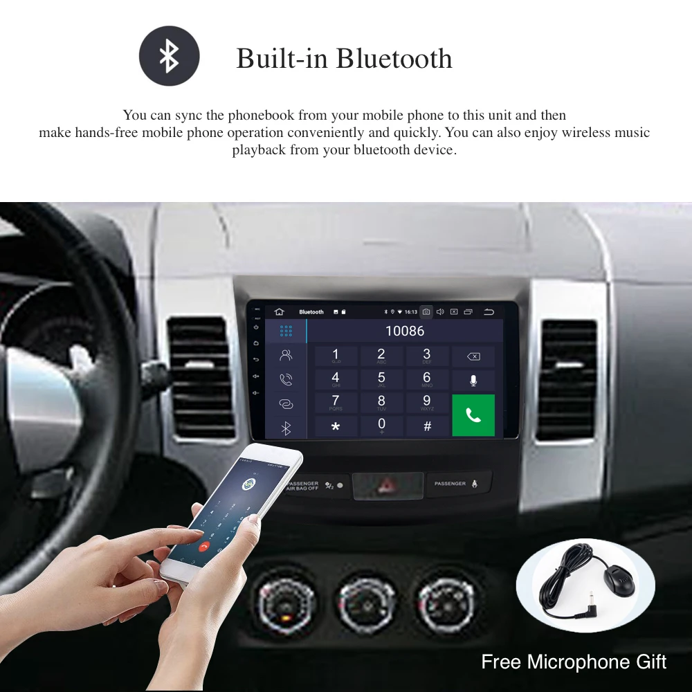 Android 9 0 2 Din gps для Mitsubishi Outlander 2007 2012 peugeot 4007 автомобильный радиоприемник PX6 DSP ips HDMI 4