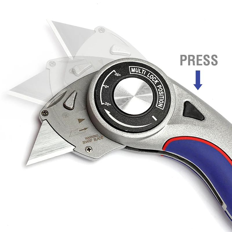 workpro new folding knife security knives utility knife aluminum handle pipe cutter free global shipping