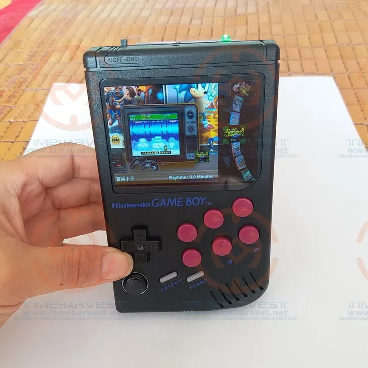 Портативная игровая консоль Raspberry Pi gameboy с LCL Super HD ips lcd и ударным джойстиком требуется заказ и доступен в течение 20 дней