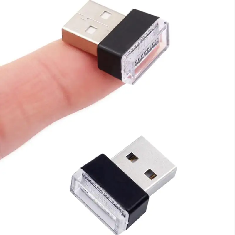AKDSteel USB ночник светильник светодиодный для салона автомобиля атмосферный
