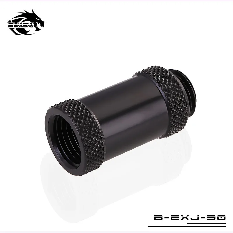 Bykski B-EXJ-7.5mm-50mm штекер-f-удлинитель фитинги бутик Алмазный Узор G1/4 мужские фитинги с внутренней резьбой стиль водяного охлаждения