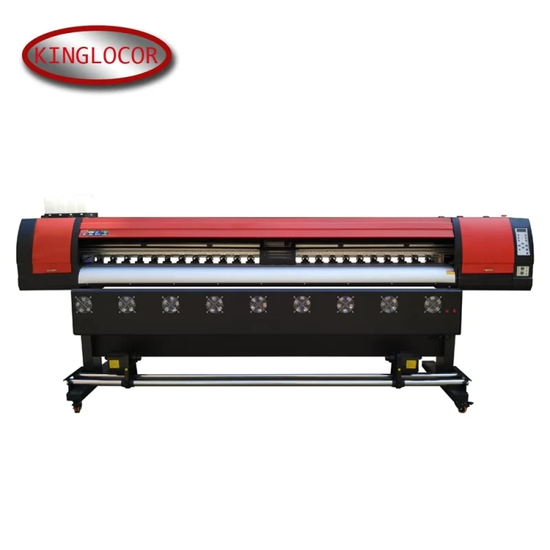 45Sqm/h High Speed Professional Eco Solvent Ink Printer 1440Dpi High Precision Outdoor Advertising Banner Printing Machine