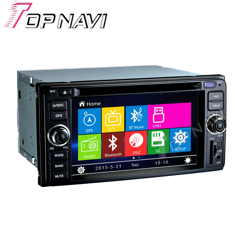 

Topnavi 6.2 " Car DVD GPS For Toyota Universal Car Radio Multimedia Audio Stereo In Dash,Wince System