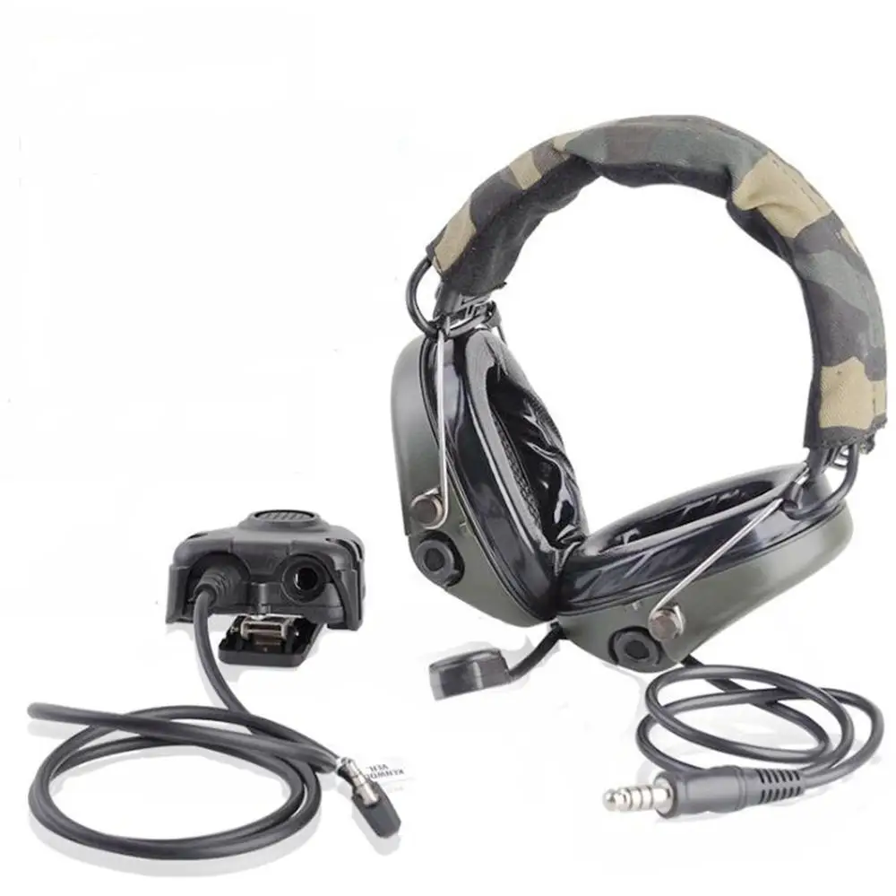 Z тактический Airsoft гарнитура Sordin тактическая Z111 FG С Airsoftsports Тактический Peltor Kenwod