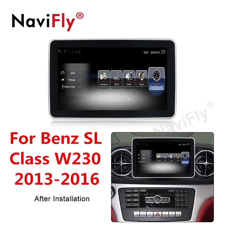 Новинка! 3 + 32G Android 7 1 для Mercedes Benz SL Class W230 2013 2014 2015 2016 NTG4.5 автомобильный Радио