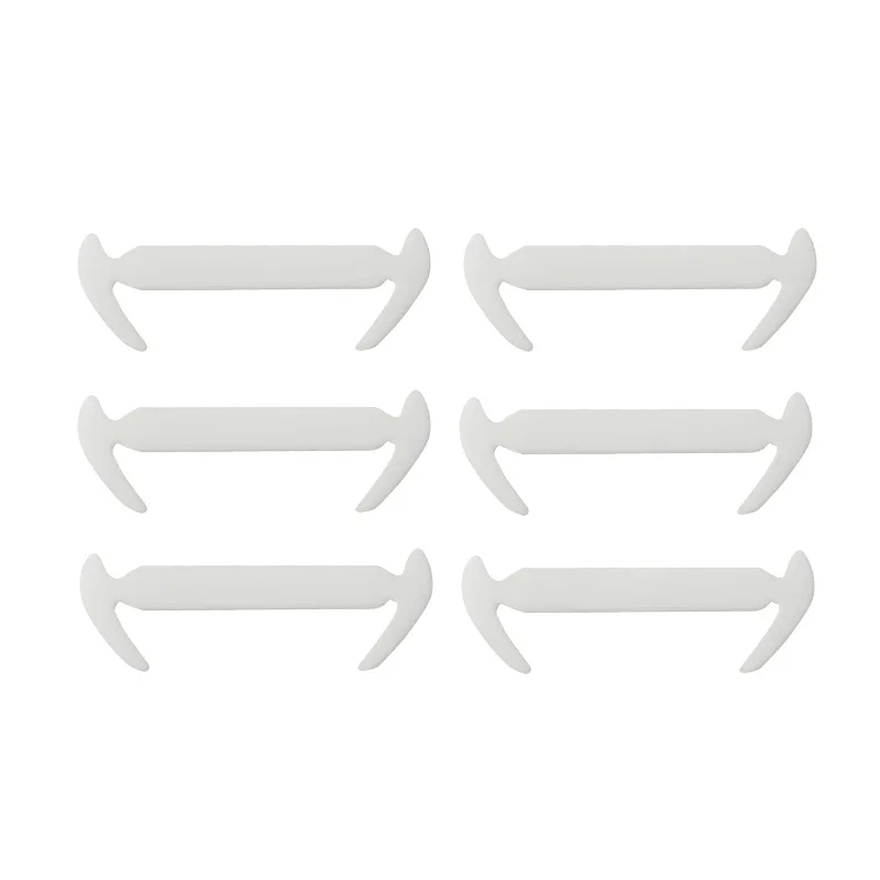 white Вялая Mog 12 шт./пакет модные силиконовые шнурки Спорт на открытом воздухе обувь спортивная без завязок; эластичные кроссовки подходят ремешок ленивый Для мужчин женская обувь кружево WZ03 - Цвет: white