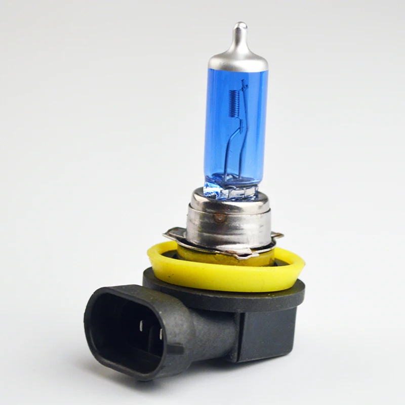 Hippcron 12V 100W H8 галогенная лампа супер белая 5000K кварцевая стеклянная ксеноновая