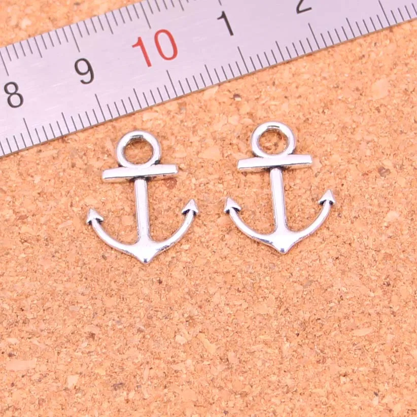 30pcs anchor sea Charms Metal Alloy Pendants for Necklace Bracelet Jewelry Making DIY Handmade 19*15mm | Украшения и аксессуары