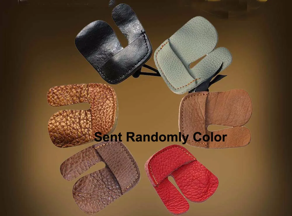 Прочная защитная перчатка для стрельбы из коровьей кожи Защитная охоты на