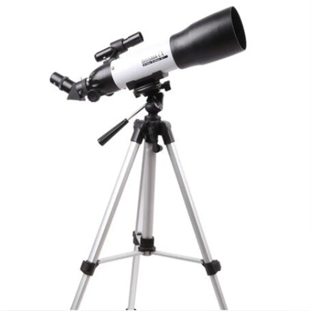 Bosma Professional HD Portable Astronomical Telescope Entry Children Students Beginners Black and White 70400