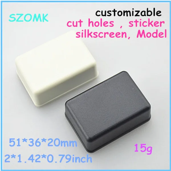 abs plastic electronics enclosure (20 pcs) 51*36*20mm szomk small control box electronic project case | Обустройство дома