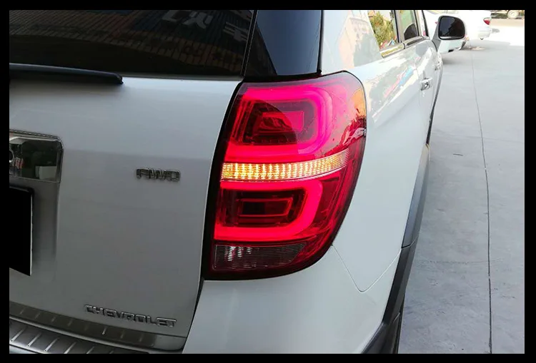 AKD автомобильный Стайлинг для Chevrolet Captiva задние фонари 2008- каптива светодиодный задний фонарь DRL сигнал тормоза заднего хода авто аксессуары