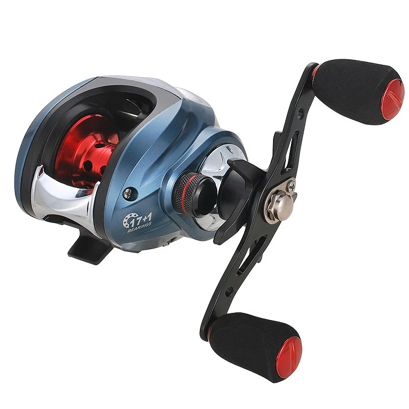 

7.2:1 18+1Bb Carretilha De Pesca Molinete Multiplier Baitcasting Reel Centrifugal Dual Brake Bait Casting Reels Moulinet Shima