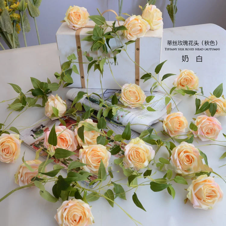 10 шт. цветок из шелка сделай сам|decoration rose|silk flower diysilk flowers |