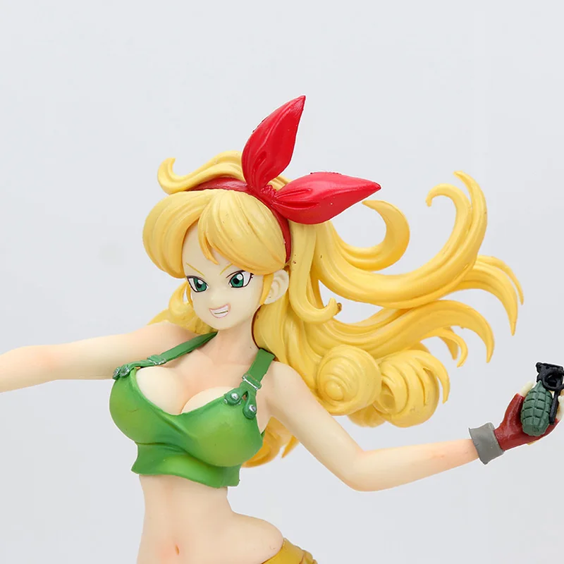 Dragon Ball Z № 18 вер. III Dragon Ball Gals лазурь Bulma Lunchi Videl девушки цифры ПВХ фигурка героя Коллекционная модель игрушки куклы для детей