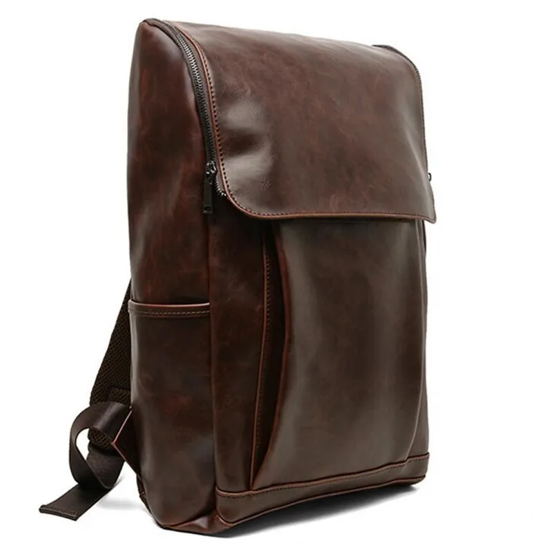 Роскошные Брендовые мужские кожаные рюкзаки известная Дизайнерская Женская
