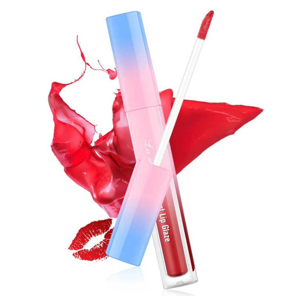 Жидкий увлажняющий крем для губ Губная помада косметический макияж водостойкая