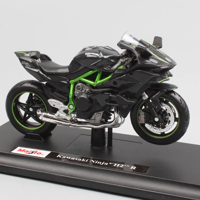 1:18 Масштаб Мини maisto Kawasaki Ninja H2 H2R литье под давлением улица Суперспорт велосипед Трейл гоночный мотоцикл модельная игрушка для детей мальчиков