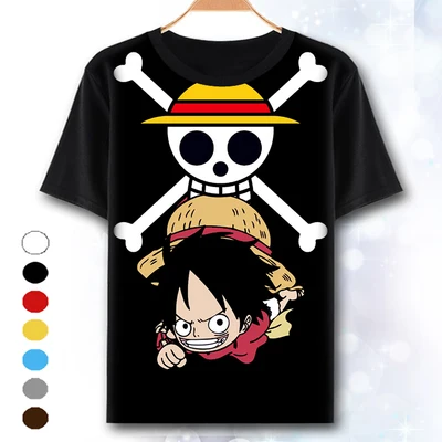 

One Piece Luffy Cosplay T-Shirt Zoro Anime T shirt Fashion Men Women Tees