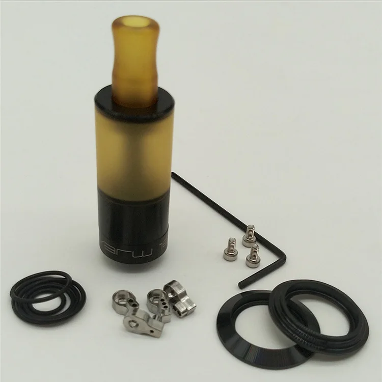Dvarw MTL Style RTA 2 мл PEI Трубка 16 мм с 4 AFCs клиромайзер одной катушкой для Pico Baby Q16 Vape Mod DIY