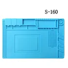 Паяльная станция с теплоизоляцией, мягкий силиконовый коврик, рабочий стол, платформа для обслуживания BGA, паяльная ремонтная станция